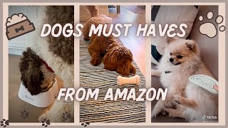 Dogs Amazon finds/must haves Tik Tok compilation (with links)