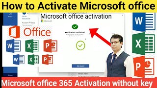 How to Activate Microsoft office 365/2021/2019 Without Product key | Microsoft Office Activation