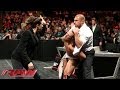 Triple H and Stephanie McMahon go after a handcuffed Daniel Bryan: Raw, March 17, 2014