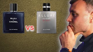 CHANEL ALLURE HOMME VS SPORT VS EAU EXTREME VS EDITION BLANCHE VS