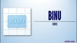 BIBI (비비) – BINU (비누) [Rom|Eng Lyric]