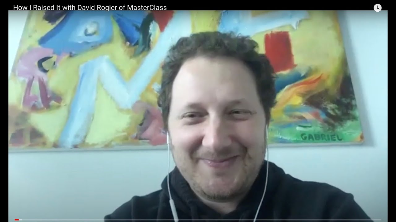 How MASTERCLASS CEO Hustled His Way to a $100 MILLION SERIES E VC ROUND / David Rogier
