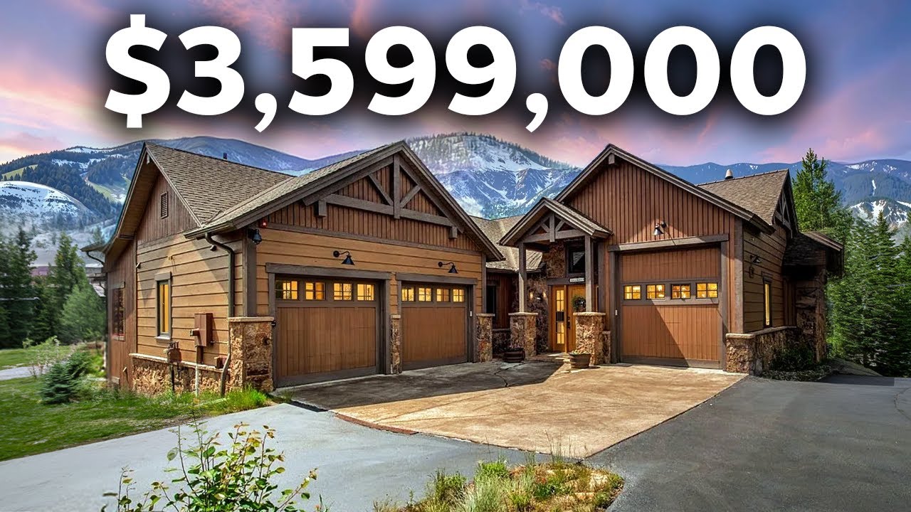 Tour this INSANE $3,599,000 Mountain Home in Silverthorne Colorado