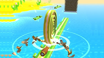 Spiral Roll All levels 40 Android & iOS Gameplay Walkthrough Part 5