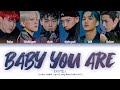 EXO (엑소) - BABY YOU ARE (Color Coded Lyrics Eng/Rom/Han/가사)
