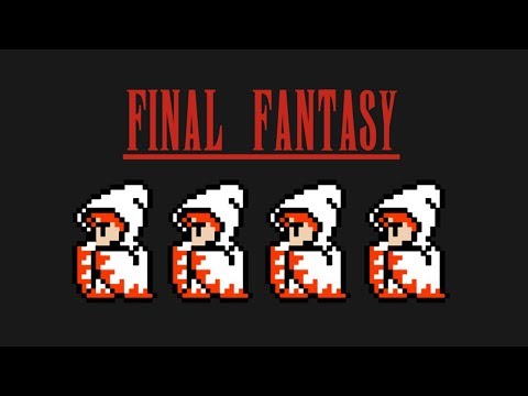 Final Fantasy sur NES avec 4 White Mages (1 de 7) - Final Fantasy sur NES avec 4 White Mages (1 de 7)