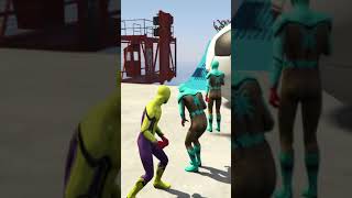 Gta V spiderman ragdolls Gta 5 #shorts