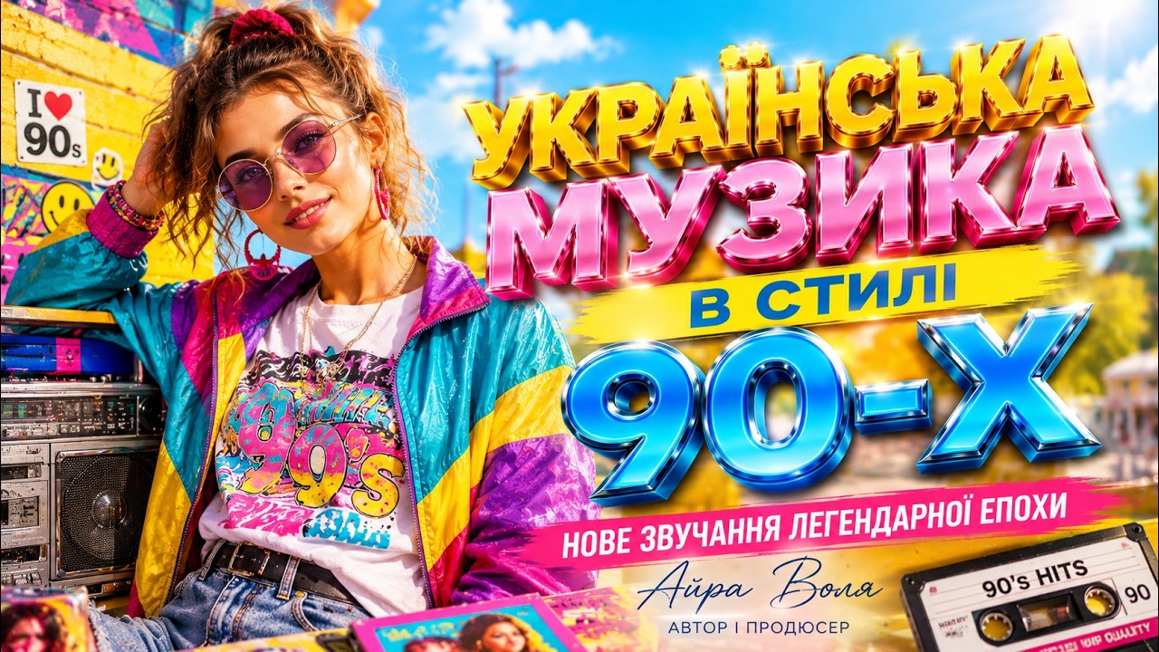 🔥 УКРАЇНСЬКА МУЗИКА В СТИЛІ 90-Х 🇺🇦 НОВЕ ЗВУЧАННЯ ЛЕГЕНДАРНОЇ