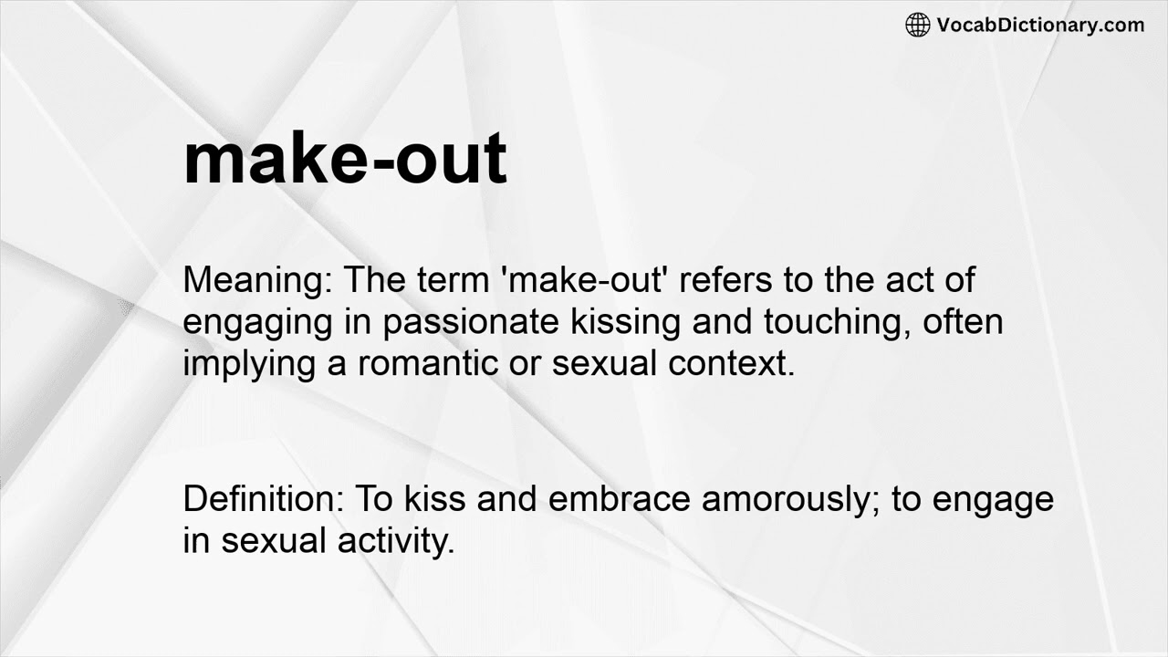 make out meaning