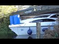 The battle to get under ludham bridge boat boating river norfolkbroads 4k flood tidal