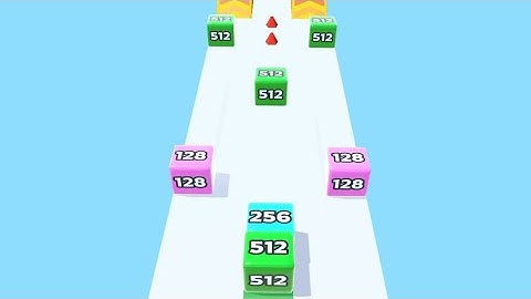 Jelly Run 2048-All Levels Gameplay Android, iOS (Part 1).