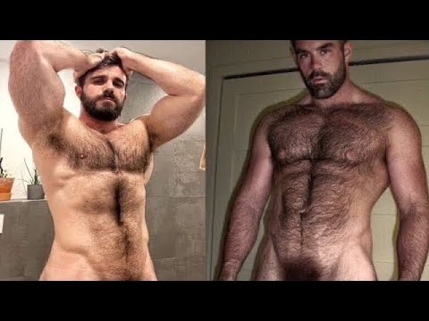 HAIRY MEN COLLECTION AND FIT BODYBUILDERS FITNESS MOTIVATION SLIDESHOW