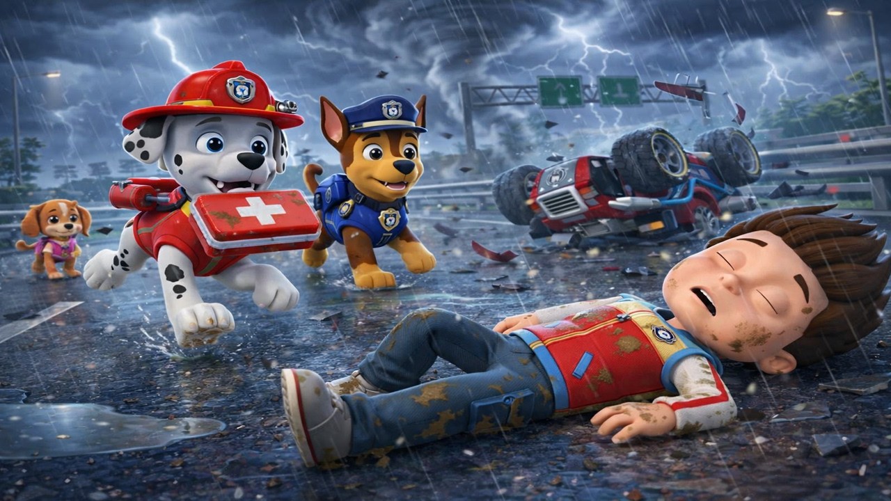 Dios mío... ¡RYDER, por favor despierta! ¡No dejes a los cachorros patrulla! - PAw PatRol en Español