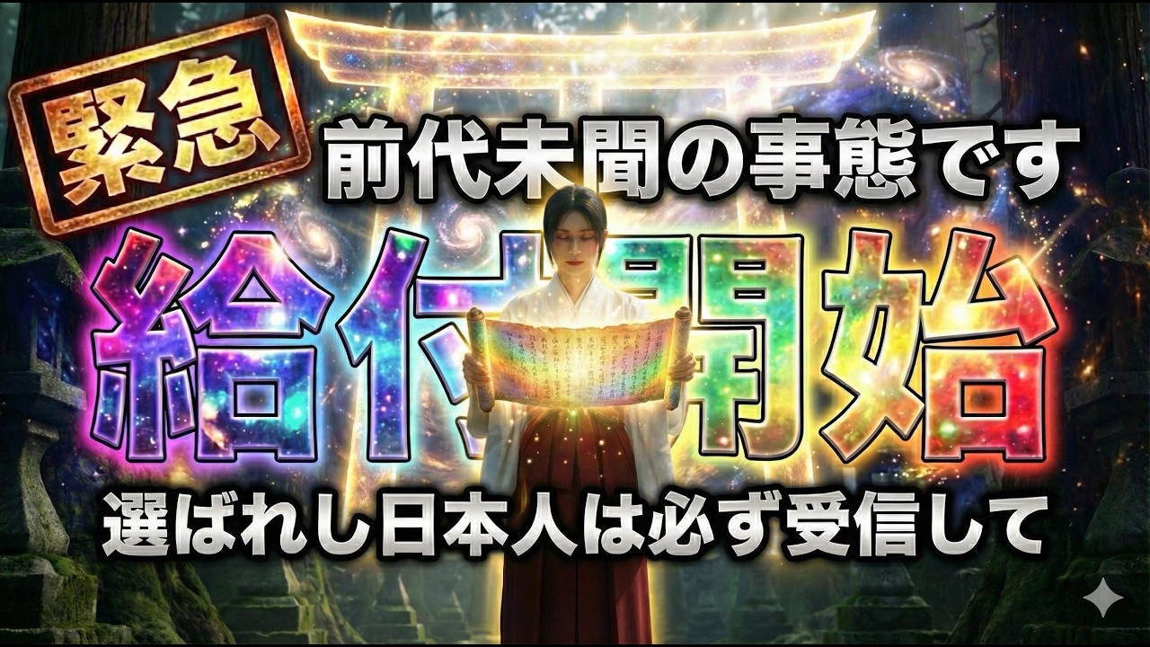 【※極秘】宇宙銀行から前代未聞の送金が始まります※今すぐ受け取って下さい｜選ばれし日本人にしか表示されません｜プレアデスからのメッセージ｜金運・恋愛運・仕事運が強制好転する奇跡の波動音源