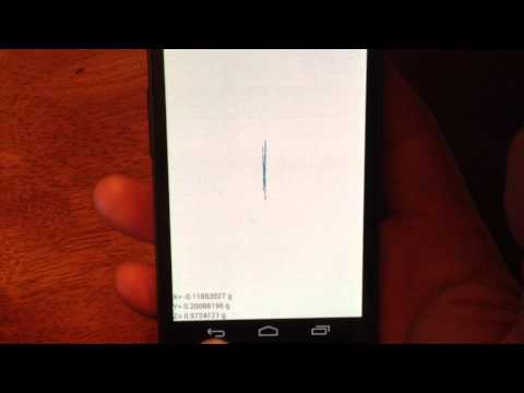MotionSensors Android App.