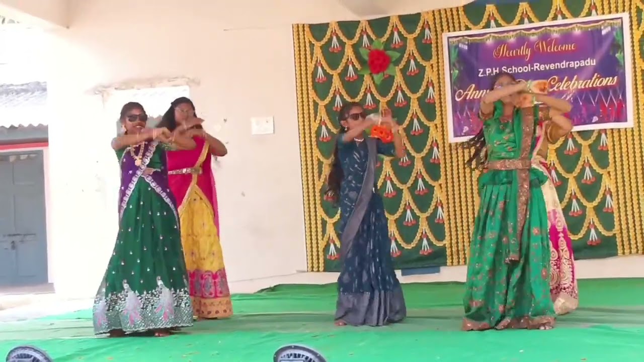 Annual day celebration at ZPHS REVENDRAPADU #dance#school#memories#schoollife#shortvideo#trending