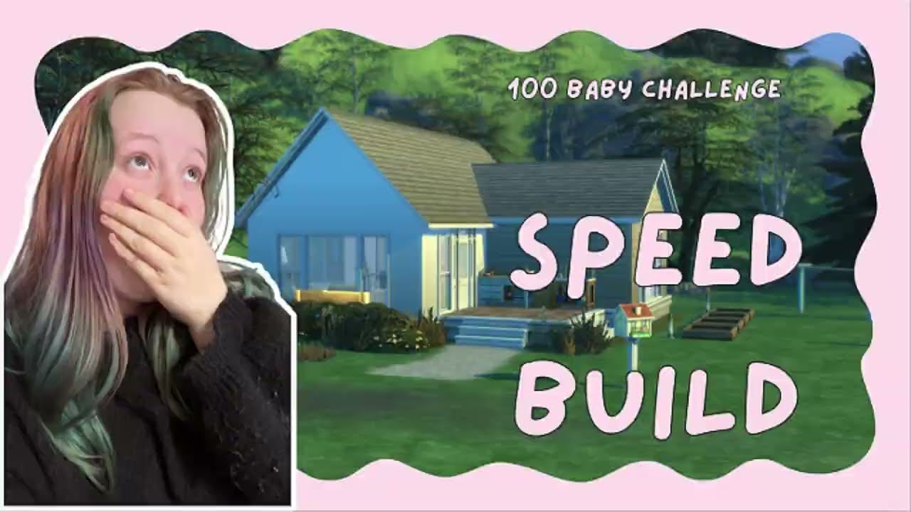 100 Baby Challenge : LETS BUILD THE STARTER HOUSE!