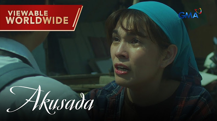 Akusada: Carolina is wanted for a crime she accidentally committed! (Episode 2)