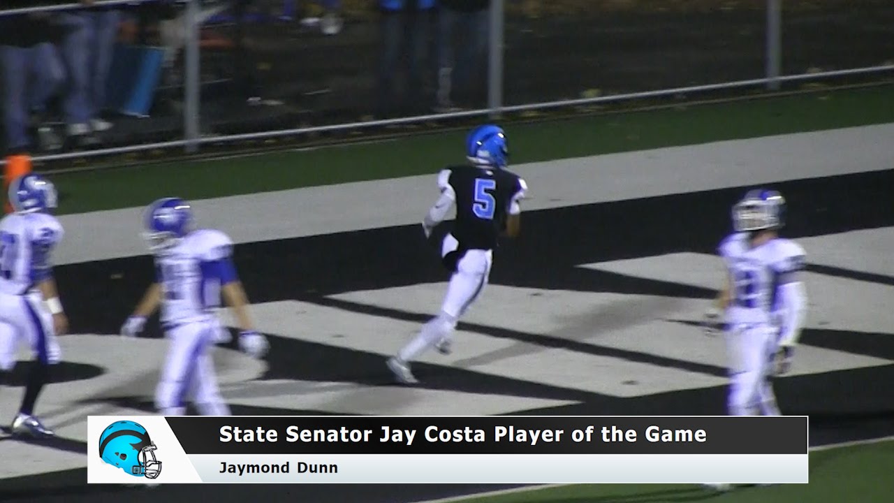 raymond dunn property State Senator Jay Costa Player of the Game: 2015 Week 10 vs Hempfield