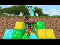 JUGADOR MODO DIOS vs CAZADOR en MINECRAFT