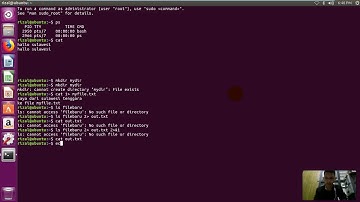 I/O operasi input output Linux ubuntu