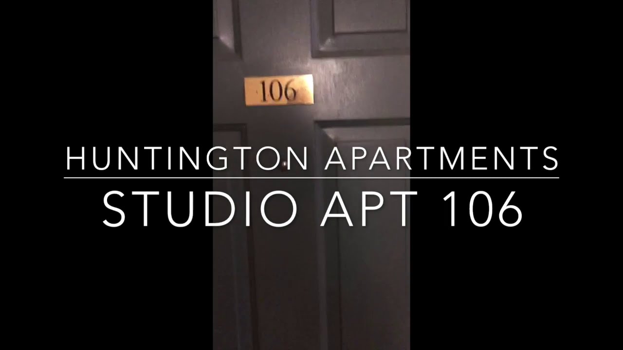 Huntington Apartments Studio 106 YouTube
