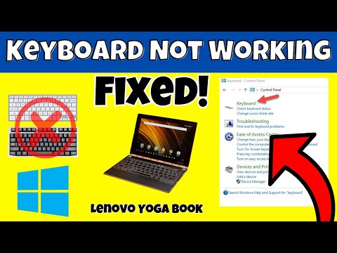 Lenovo Yoga Book Keyboard Not Working laptop keyboard some keys not working