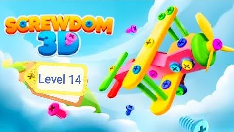 Screwdom 3D Game level 14 Completed | Full Gameplay