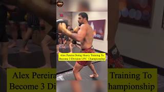 alex pereira doing heavy training #alexpereira #ufcwhitehouse  #ufcslc #charlomontiel #lfcmma