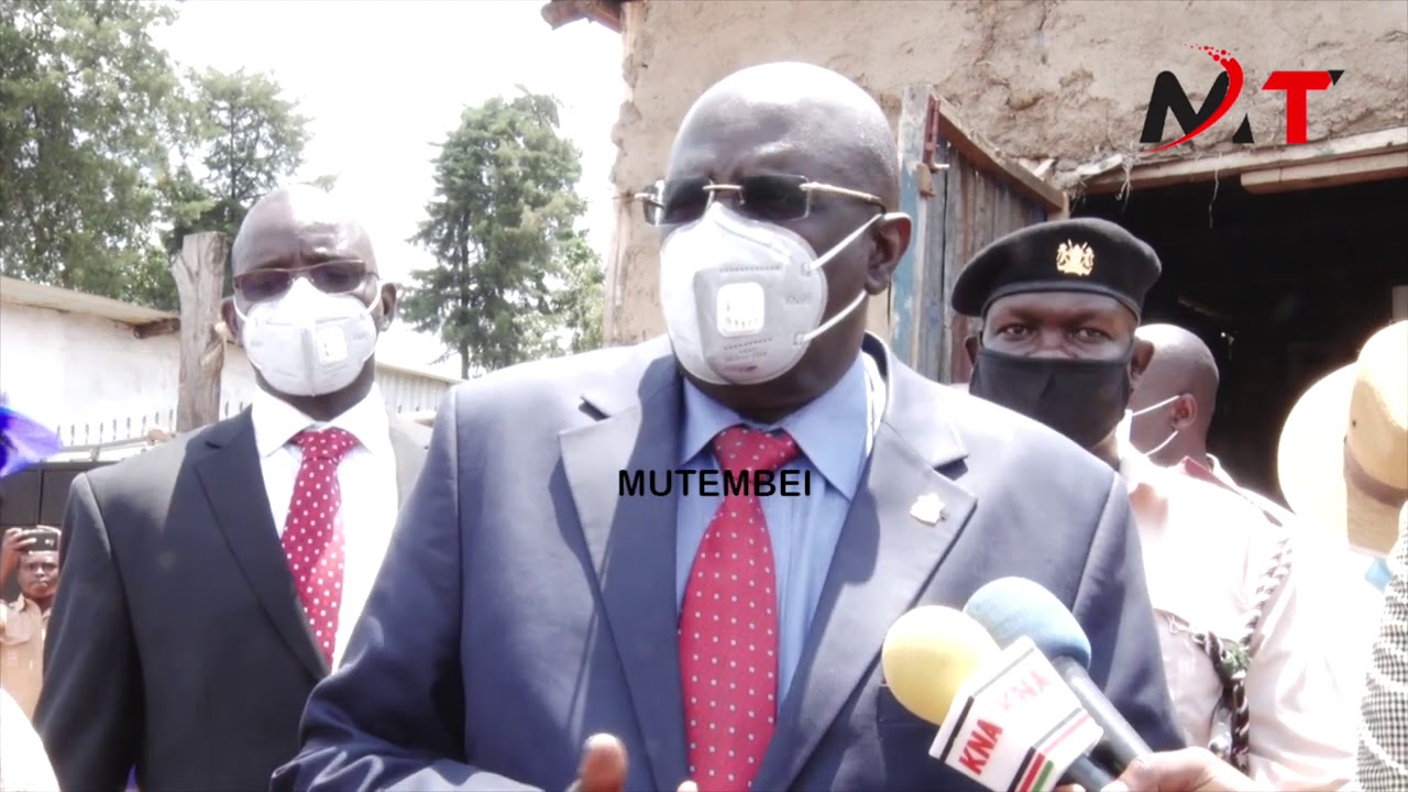 EDUCATION CS MAGOHA UPDATE ON SCHOOL PREPAREDNESS TOWARDS RE OPENING NEXT MONTH!