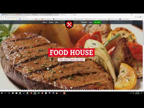 Online Restaurant Reservation with Food Ordering System - PHP  MYSQL Source Code