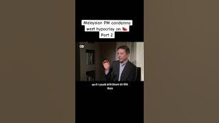 ANWAR IBRAHIM, MALAYSIA PM CONDEMNS WEST HIPOCRISY (PART 2)