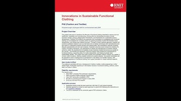 RMIT Scholarship for textile and clothing students #scholarship