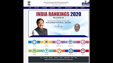 NIRF RANKING 2020 || HIGHER EDUCATION || PAPER-1