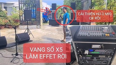 Về Hòa Khánh Đông Setup Dàn nhạc Sống Tình Trạng Ae gặp Phải Hú Ù || Âm thanh kẹo kéo
