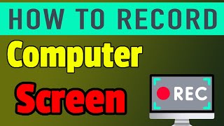 How to record computer laptop screen for free | Education Afzal