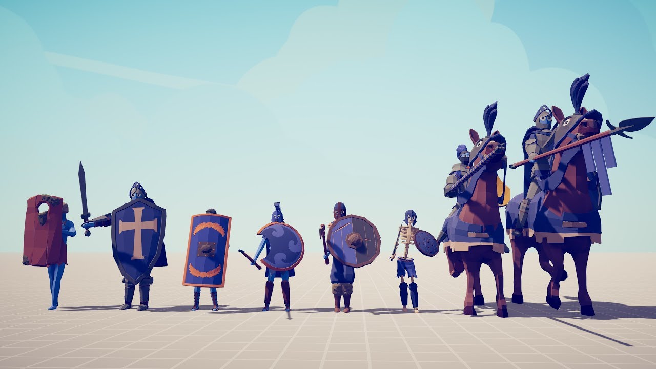 ALL SHIELD UNITS vs EVERY UNIT - Totally Accurate Battle Battle Simulator TABS ALL SHIELD UNITS vs EVERY UNIT - Totally Accurate Battle Battle Simulator TABS