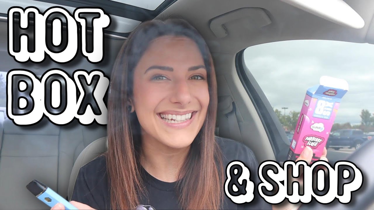 HOT BOX MY CAR & HIGH-BUY TARGET | sesh w/ eighty six brands new cloud 9 dispys