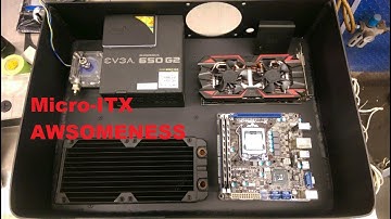 Mini-itx Build Part 3 Building That Custom Case Vlog 2016