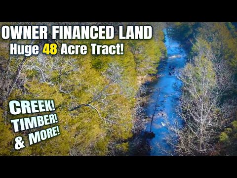 Owner Financed 48 Acres with creek for sale in Missouri - Gorgeous Creek! Large Timber! - ID#CH31