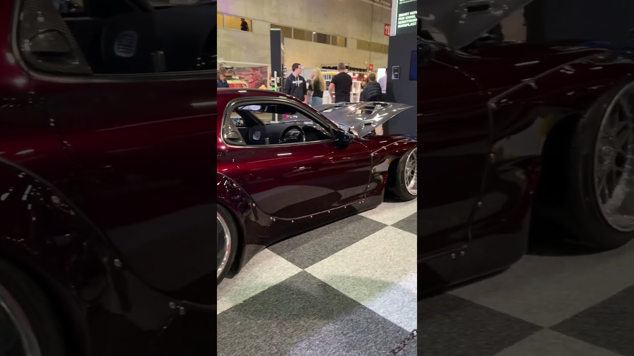 Crazy Rocket Bunny big single turbo Mazda RX7!😮‍💨