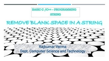 Exercise  36 || Remove spaces from string