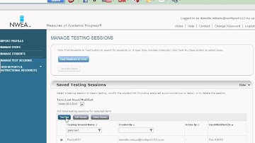 NWEA start up and ending video