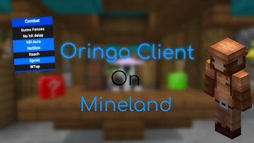 Skyblock client on Mineland?? (Oringo Client)