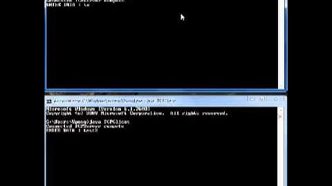 Socket Programming TCP