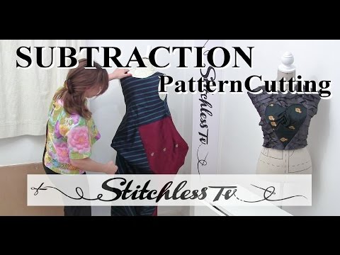 How to do subtraction pattern cutting