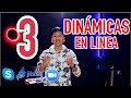 3 DINÁMICAS EN LINEA - ZOOM - Rompe Hielo - JITSI -Juegos en linea