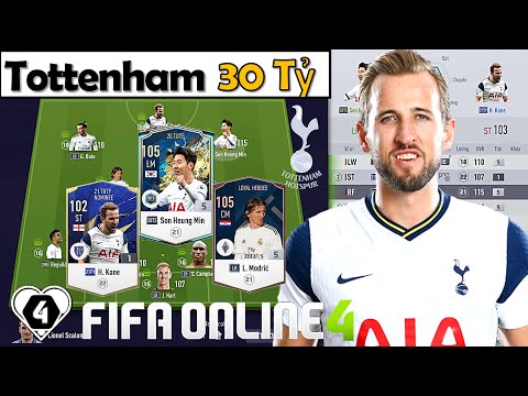 FIFA Online 4 | 15 Tỷ BP Cùng I Love Nâng Cấp Đội Hình " Tottenham Hotspur" Khủng / Xuất Sắc Nhất