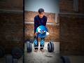 50kg dumbbell deadlift 😲😲