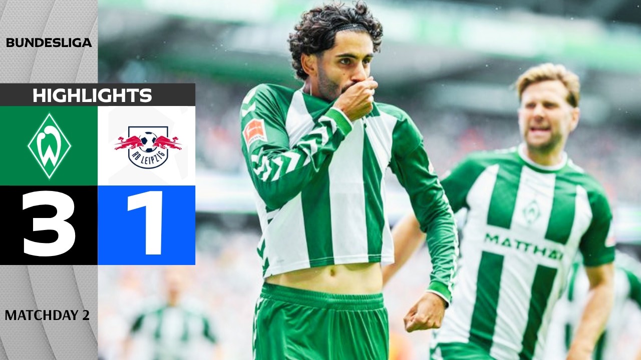 Werder Bremen - RB Leipzig | 3-1 | Highlights | Bundesliga 2026-27 | bremen leipzig